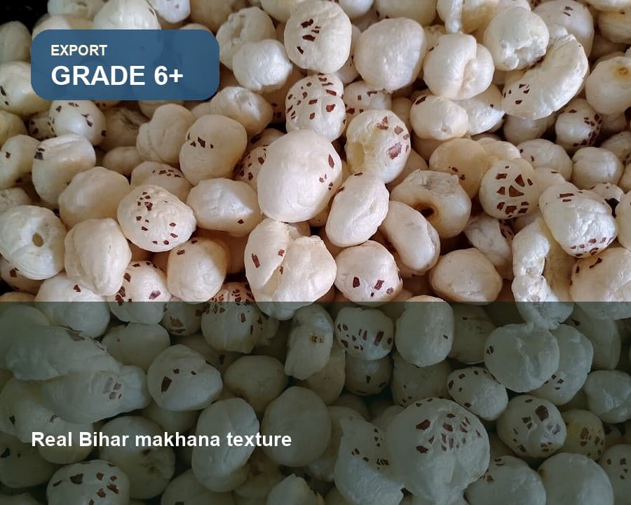 AGRINOVA EXPORTS grade 6+ makhana